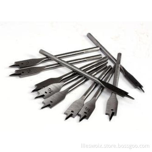 14mm Tin - Coated Round shank Flat Wood Drill Bit For Wood